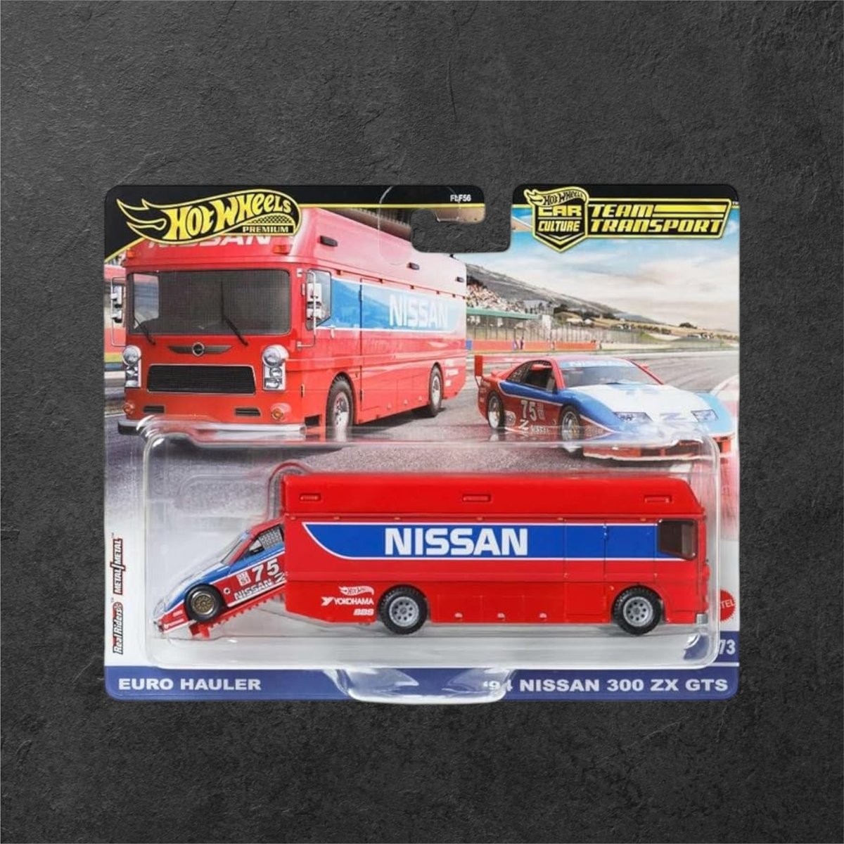 Hot Wheels Team Transport - 94 Nissan 300 ZX GTS / Nissan Euro Hauler 