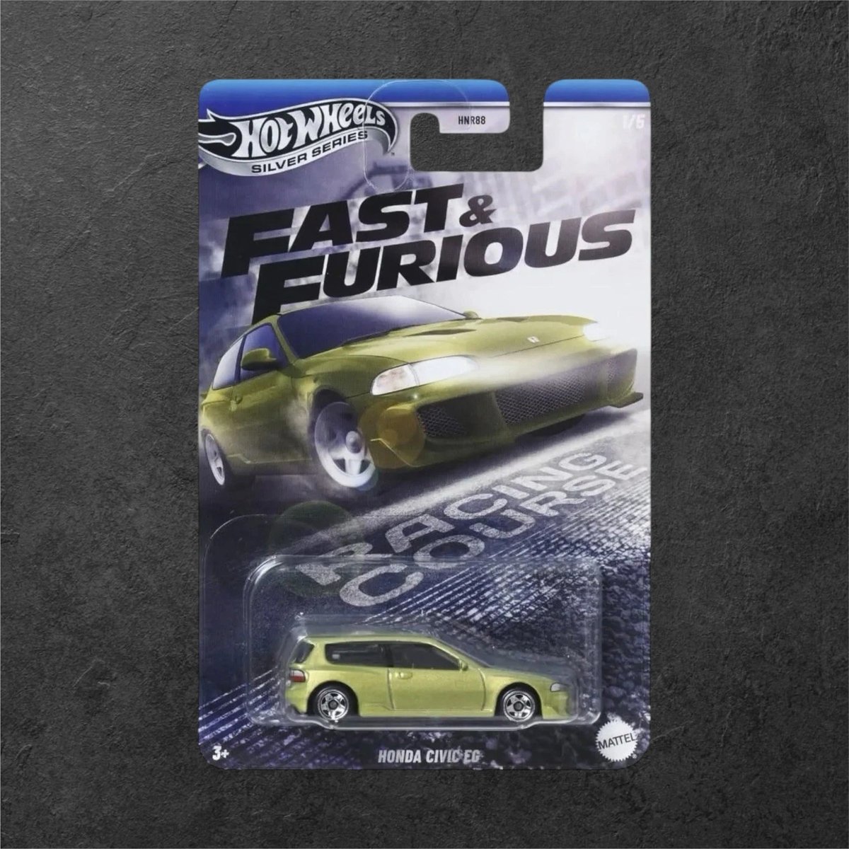 Hot Wheels - Civic EG Fast & Furious - Silver Series