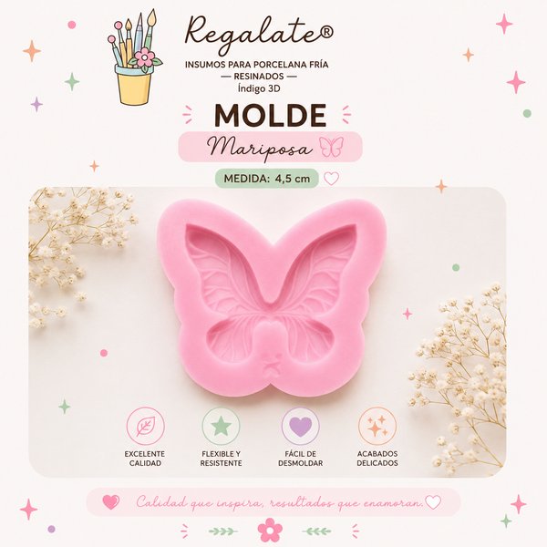 Molde mariposa