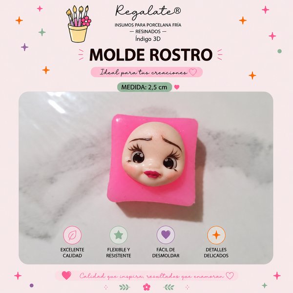 Molde rostro