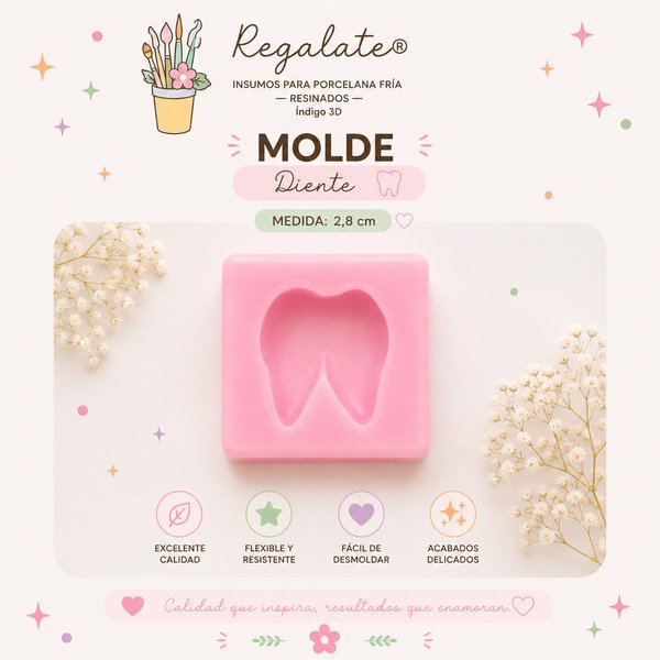 Molde diente 