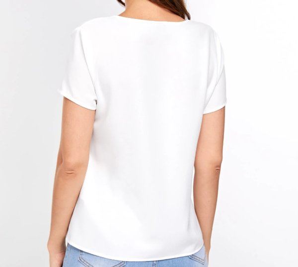 Blusa cuello V