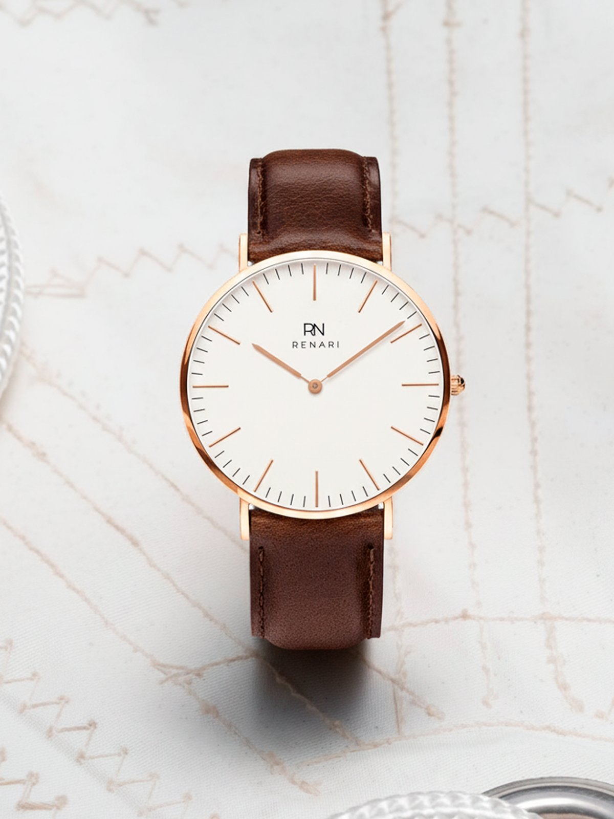 Reloj Arches Marrón