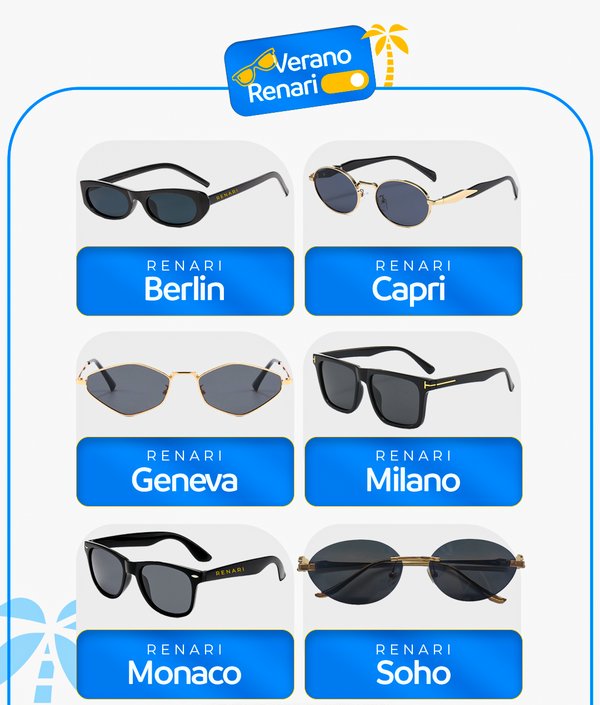 LENTES DE SOL - VERANO RENARI