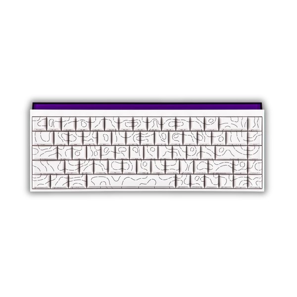 Teclado Mecánico Ajazz x Nacodex NK68 65% - Switch Red (Blanco)