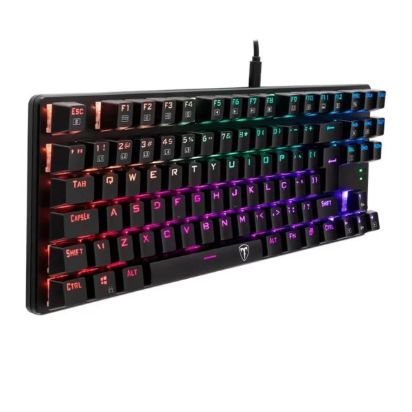 Teclado Gamer T-Dagger Bora TGK315-RD - Switch Red