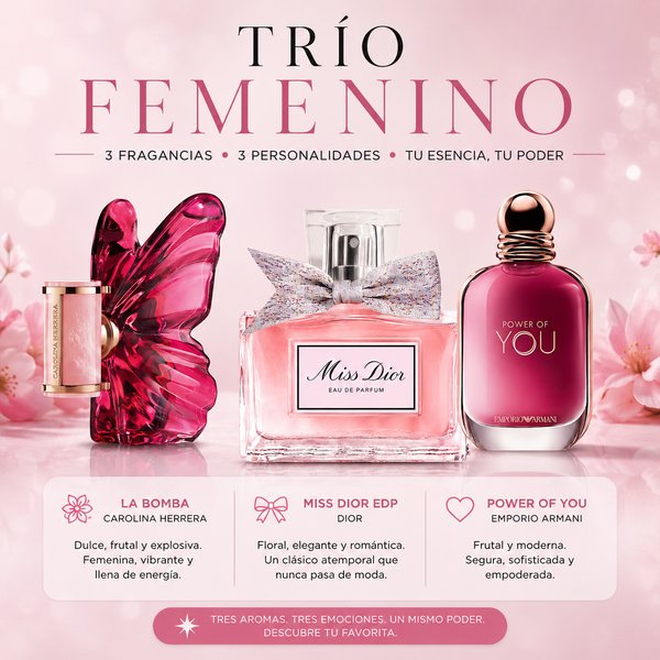 🌸 Trío Elegancia