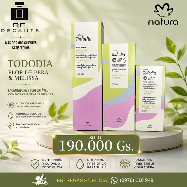 Kit Natura Flor De Pera