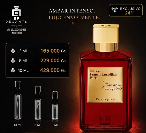Baccarat Rouge 540 Extrait de Parfum