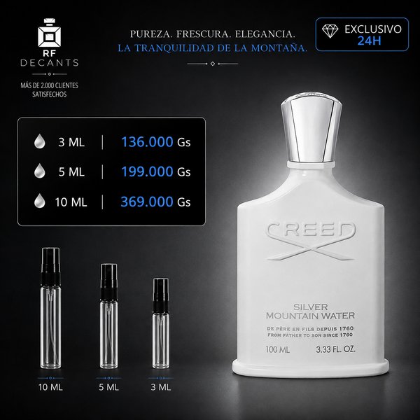 Creed Silver Mountain Water