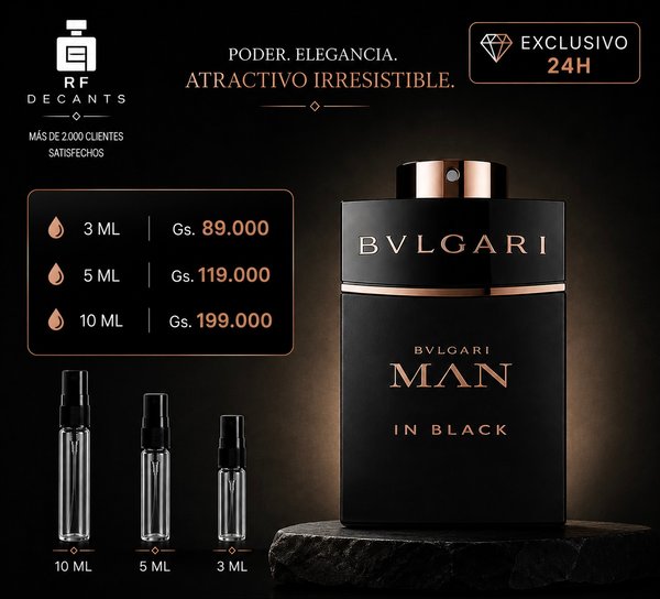 Bvlgari Man In Black