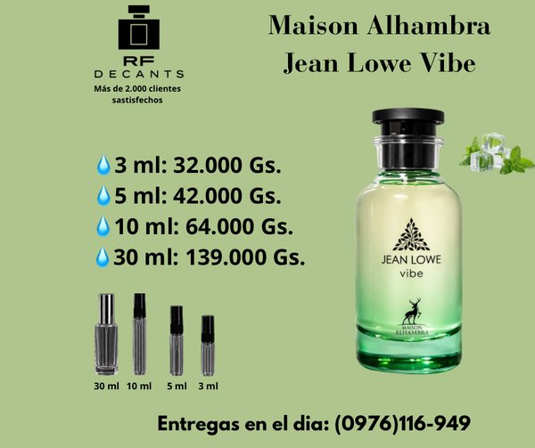 Maison Alhambra Jean Lowe Vibe Edp