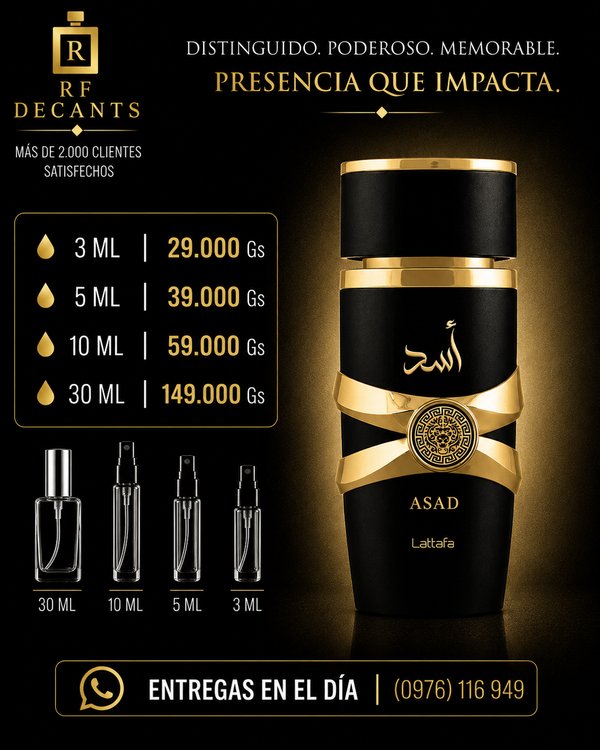 Lattafa Asad Edp