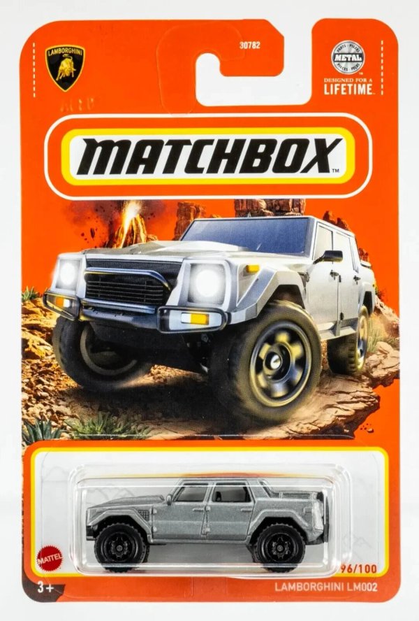 Matchbox Lamborghini LM002 PLATA PLANA 2024