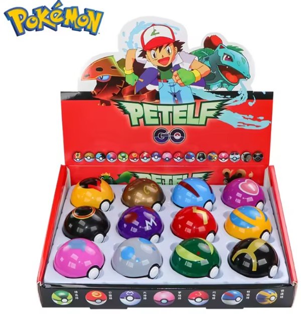 Pokemon Poke Ball figuras de juguete Anime Pikachu monstruo de bolsillo mascota elfo PVC estatuilla colección