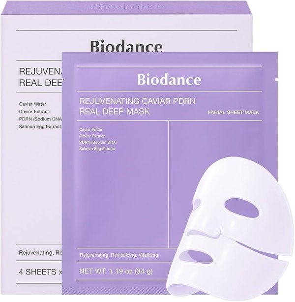 🟣 Biodance Rejuvenating Caviar PDRN Real Deep Mask