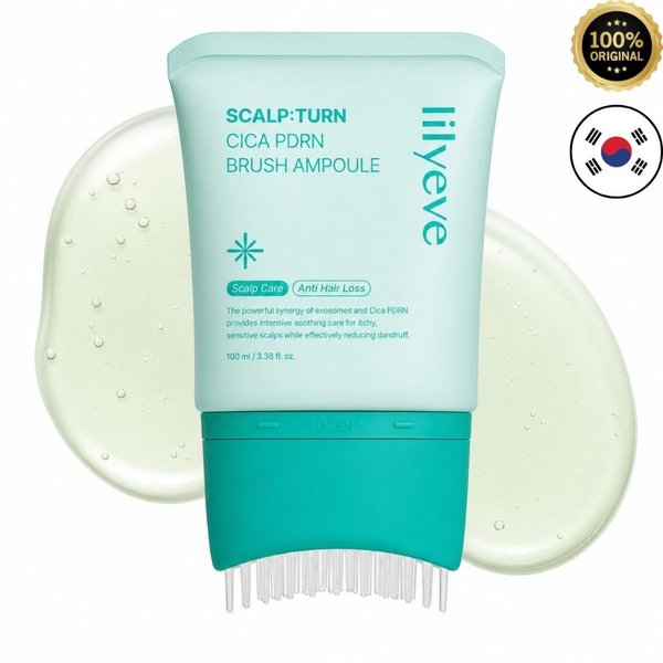 [lilyeve] Scalp:Turn Cica PDRN Brush Ampoule 100ml 