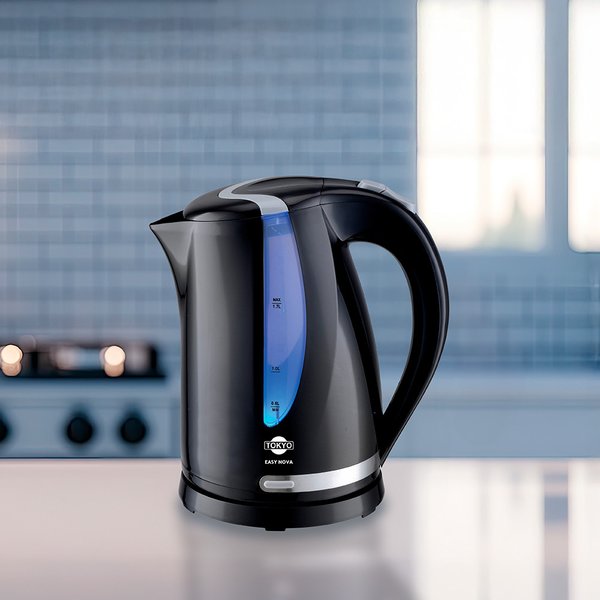 HERVIDORA TOKYO EASY NOVA BLACK NEGRA JARRA PLASTICA 1,7 L