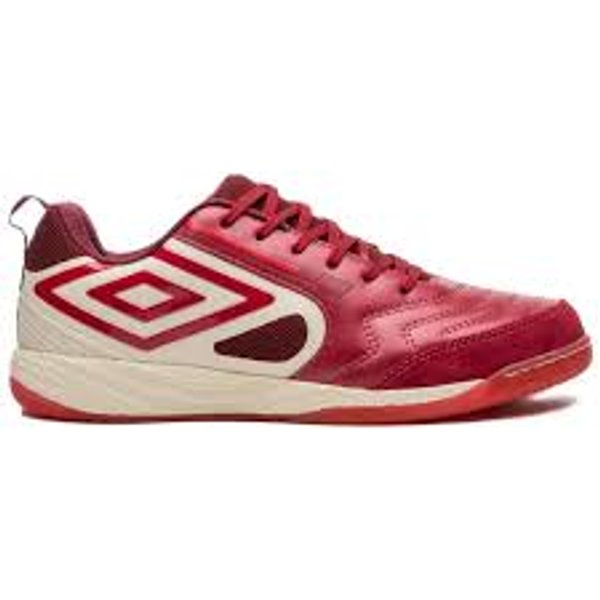 Umbro Indoor Unisex Futsal Pro 5 Bump Scooter/White Asparagus/Red
