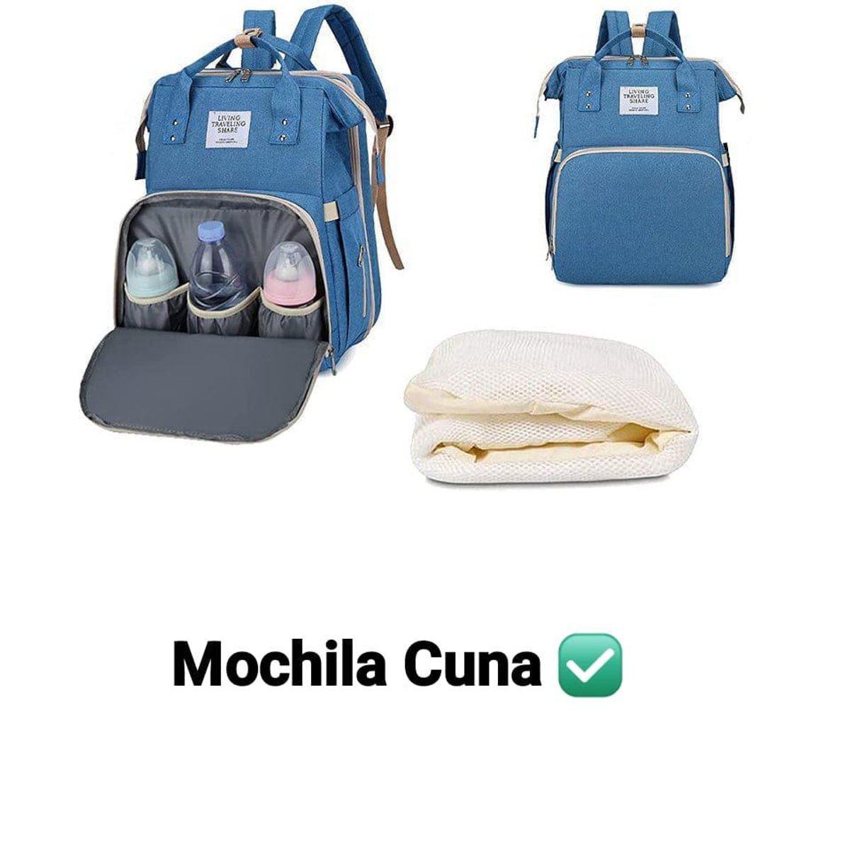 Mochila cuna