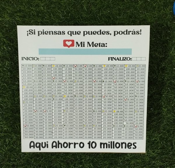 Alcancía 10 Millones