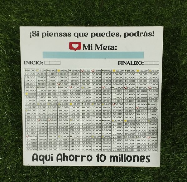 Alcancía 10 Millones