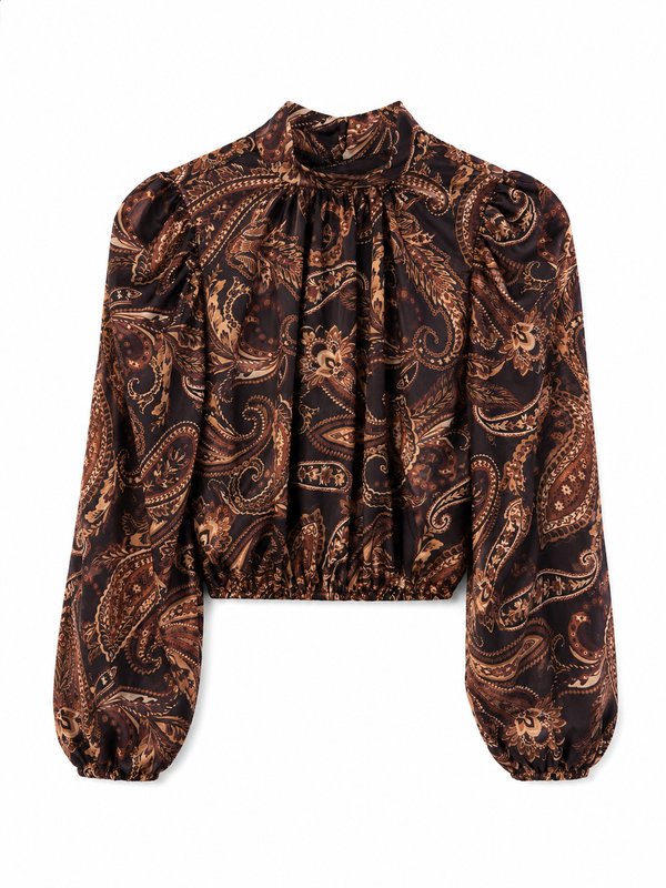 Blusa mangas largas
