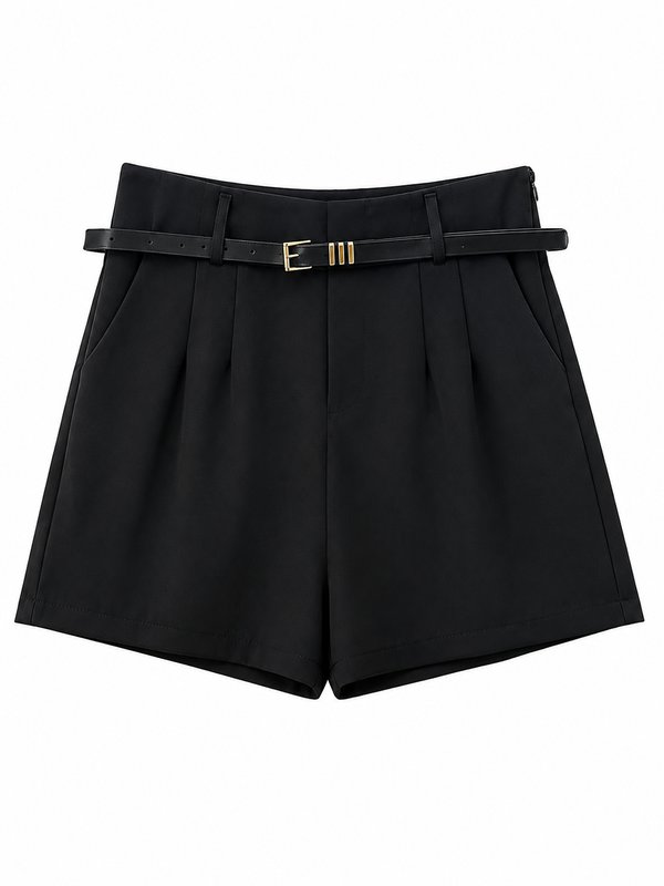 Short con cinto