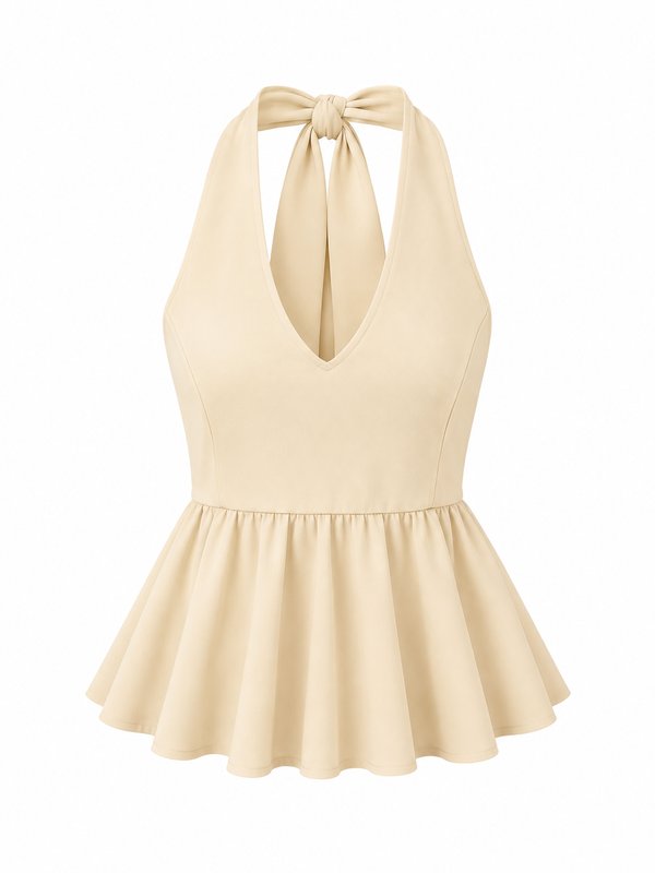 Blusa corte Peplum