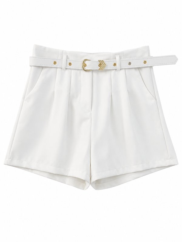 Short con cinto