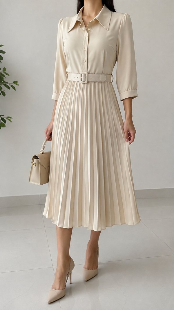 Vestido Plisado