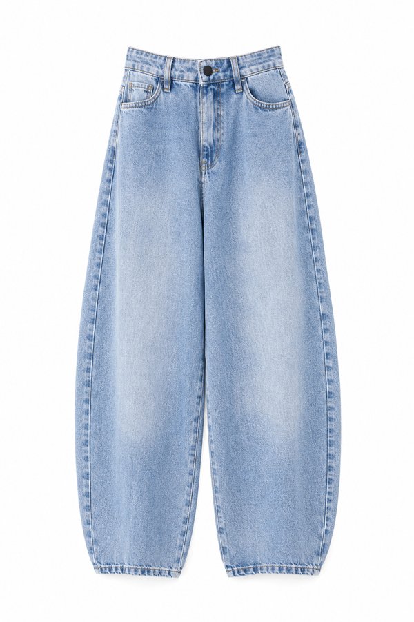 Jeans balloon celeste