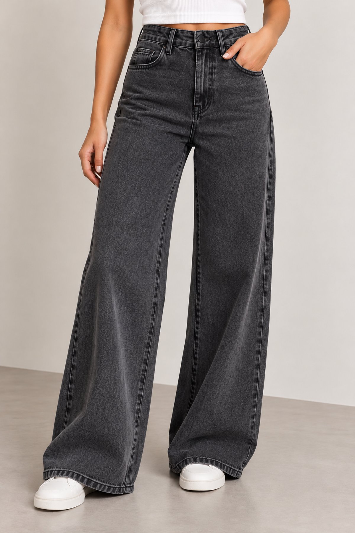 Jeans Wide Leg Rígido  - 2