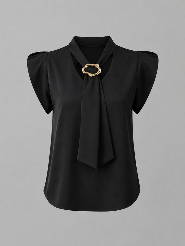Blusa con Hebilla 