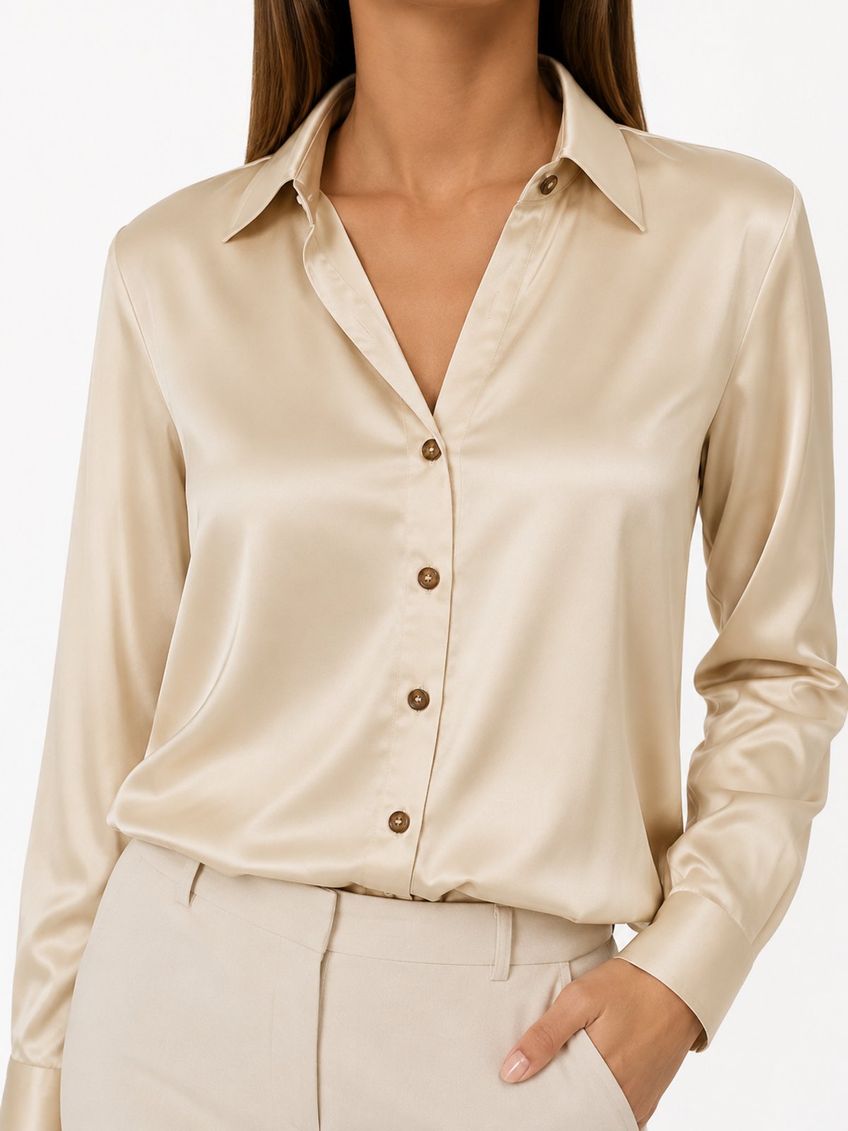Camisa Satin - 3