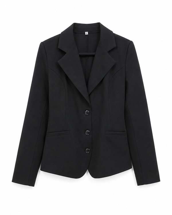 Blazer Negro sin forro