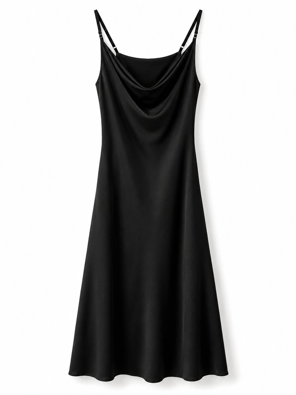 Vestido Largo Satin