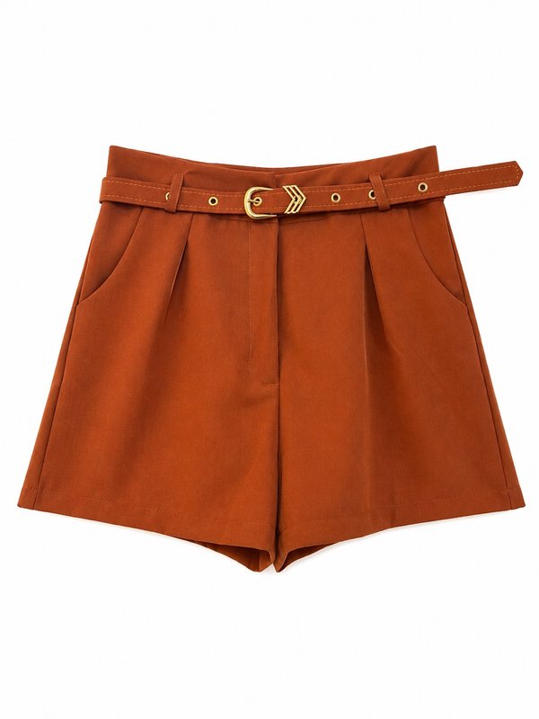 Short con cinto