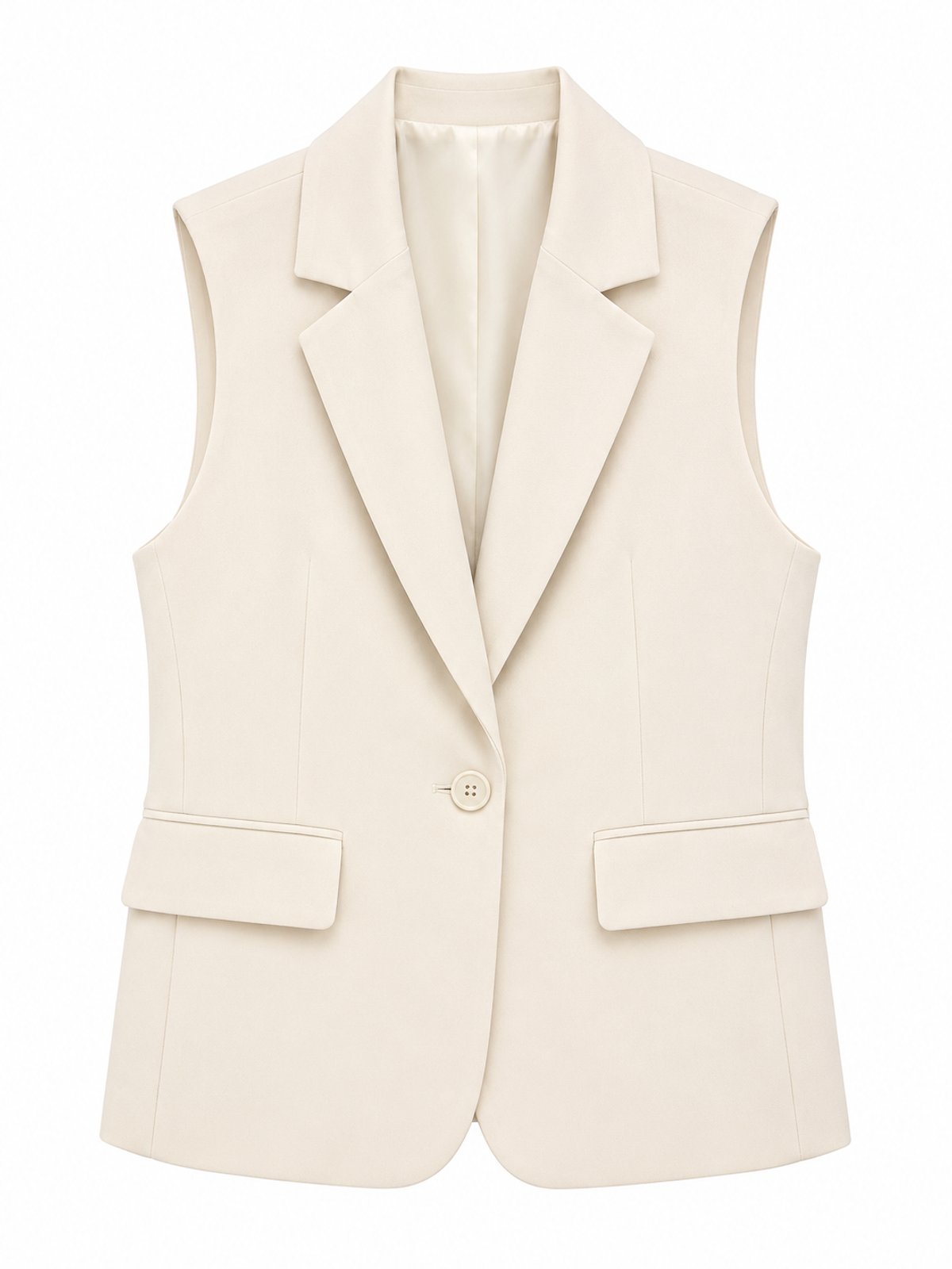 Blazer Forrado Sin mangas - 4