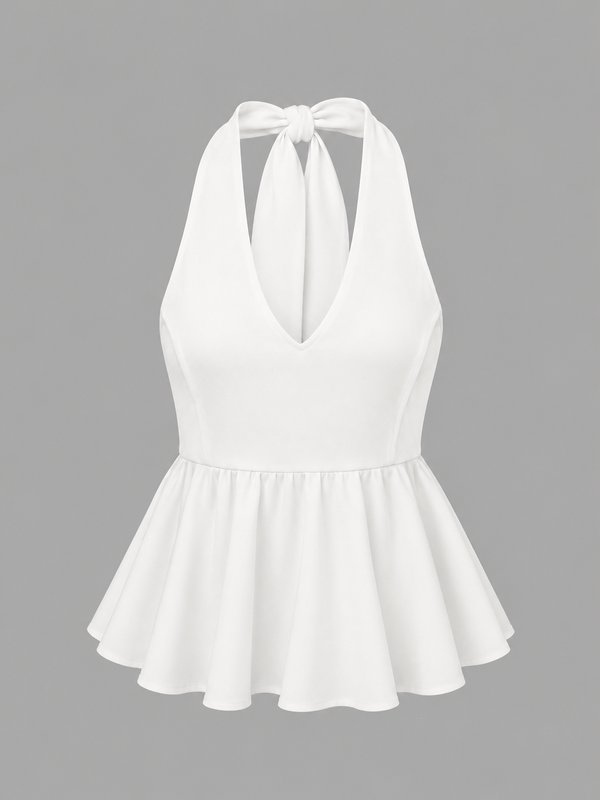 Blusa corte Peplum