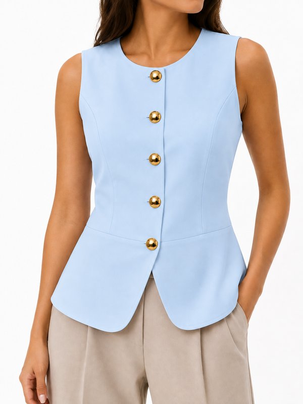 Blusa tipo chaleco 