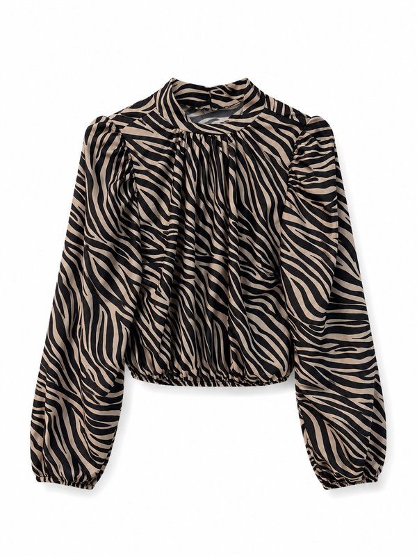 Blusa mangas largas