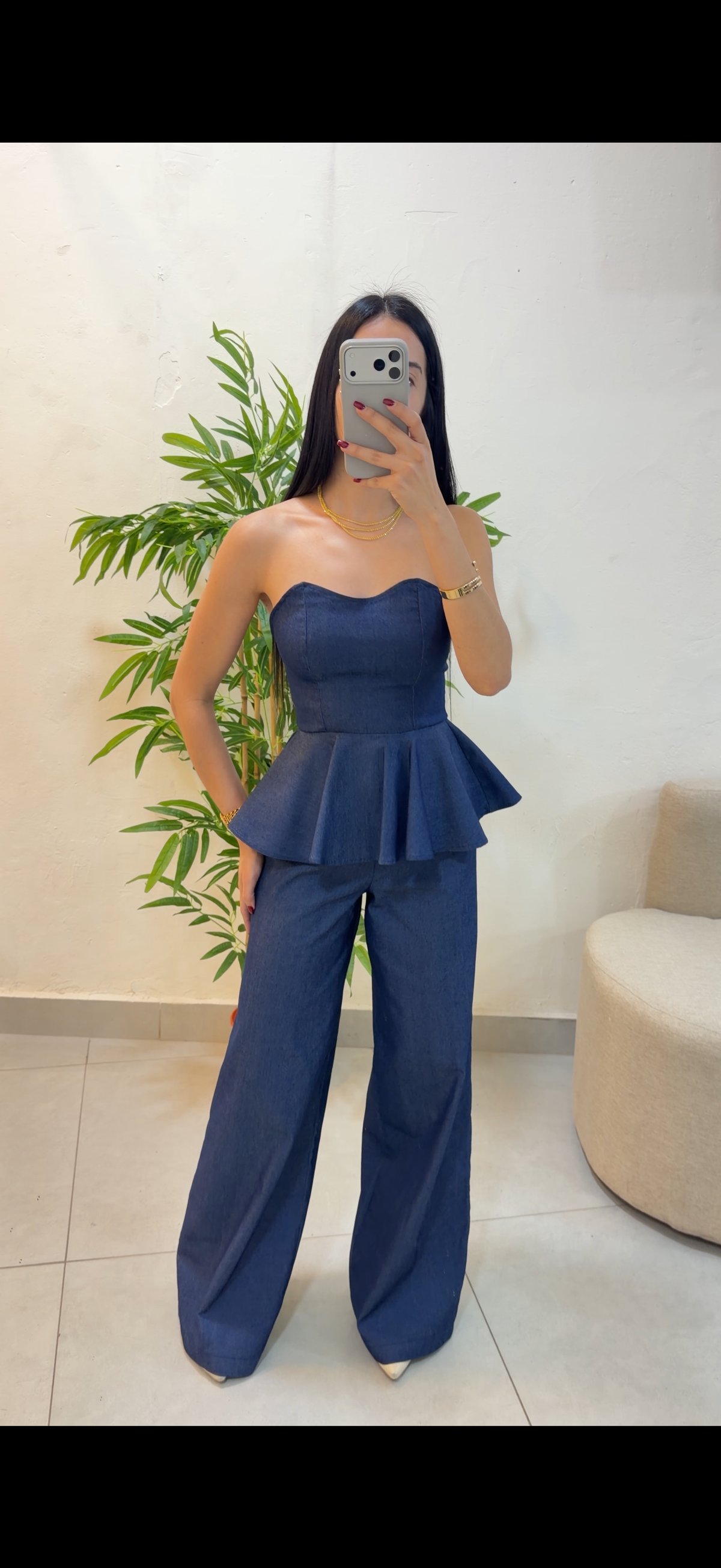 Conjunto Jeans Ligero Azul - 2