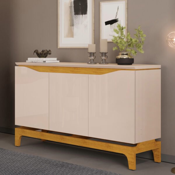 BUFFET 1390 3 PUERTAS NICE WHITE