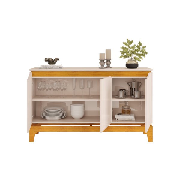 BUFFET 1390 3 PUERTAS NICE WHITE