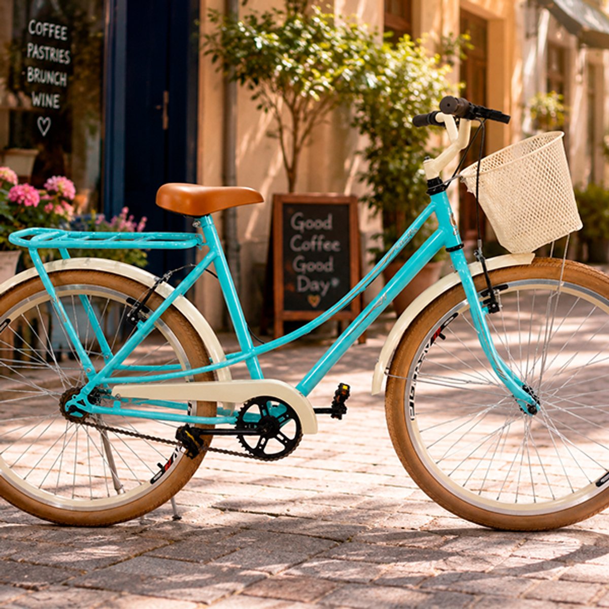 BICICLETA ARO 26 BELLA RETRO AEROBIKES TIFANNY - 2