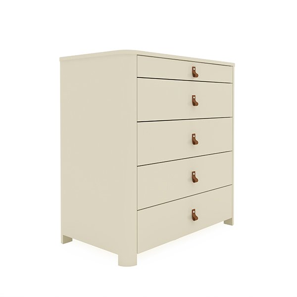 COMODA 5 CAJONES ISLA OFF WHITE