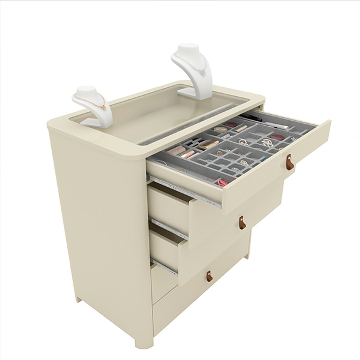 COMODA 5 CAJONES ISLA OFF WHITE - 5