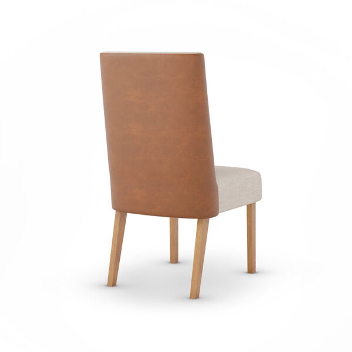 DESCARGAR IMAGEN CONJUNTO COMEDOR 1800 CON VIDRIO ANDY 6 SILLAS ANNE HENN NATURE | OFF WHITE | TAPIZADO CUERO ECOLOGICO | LINO - 4