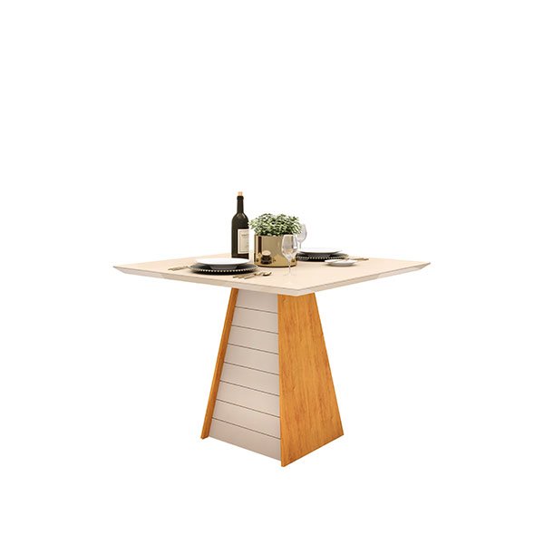 CONJUNTO COMEDOR 900 CON VIDRIO FLER 4 SILLAS 